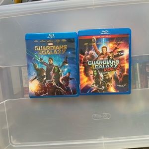 Guardians of the galaxy 1 and 2